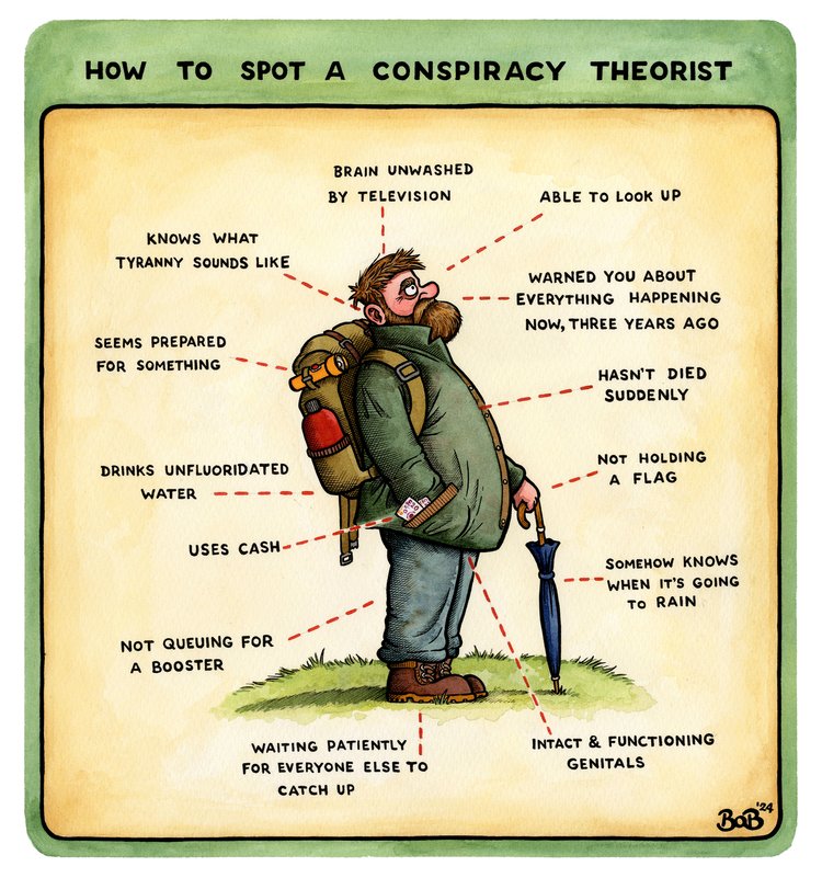 Ao Oct 2024 How To Spot A Conspiracy Theorist