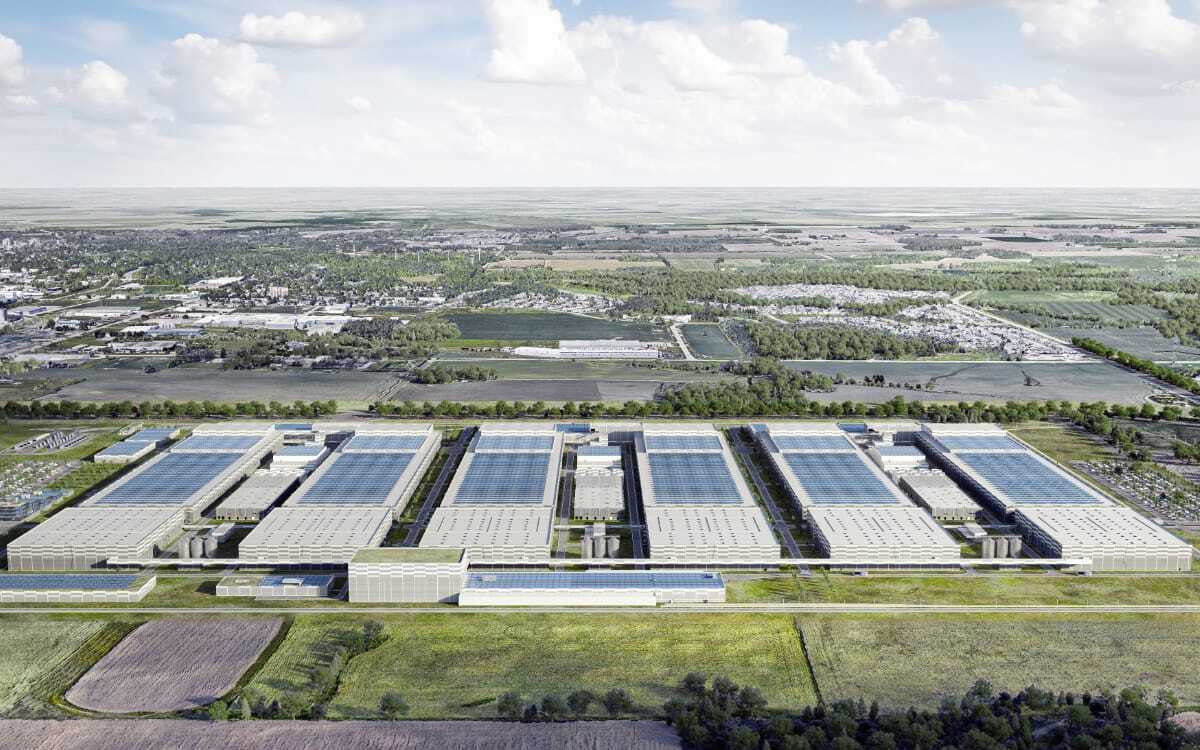 Electric Car Battery Plant Wipes Out 1,500 Acres Of Farmland