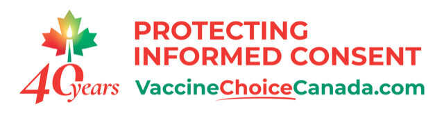 Vaccine Choice Canada 40th Anniversary Fundraising Campaign