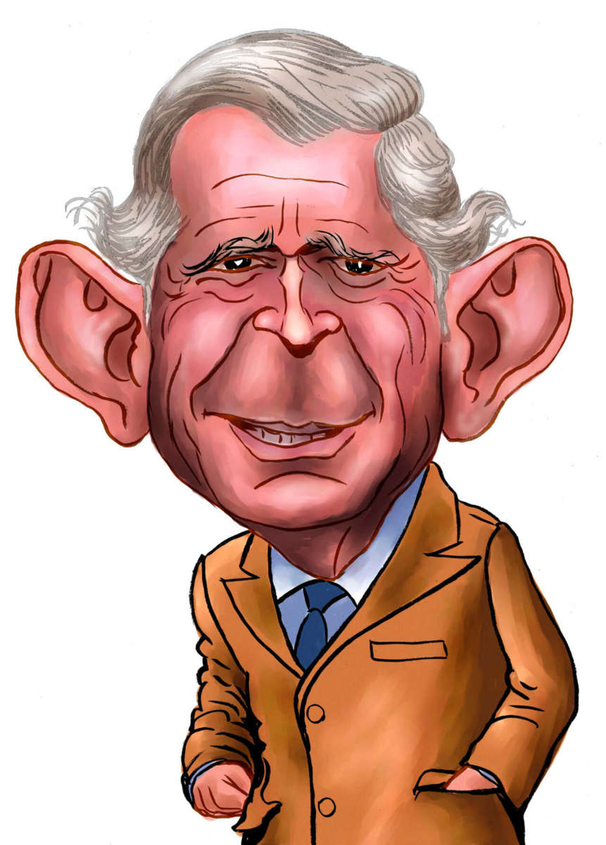 Caricature,charles,,prince,of,wales