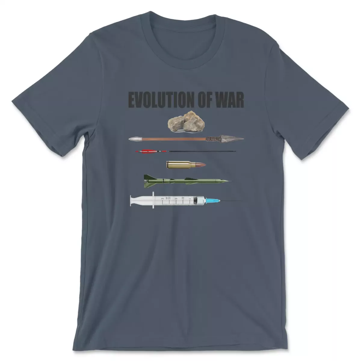 druthers-shirt-evolution-of-war-vintage-navy Druthers Shirt Evolution Of War Vintage Navy