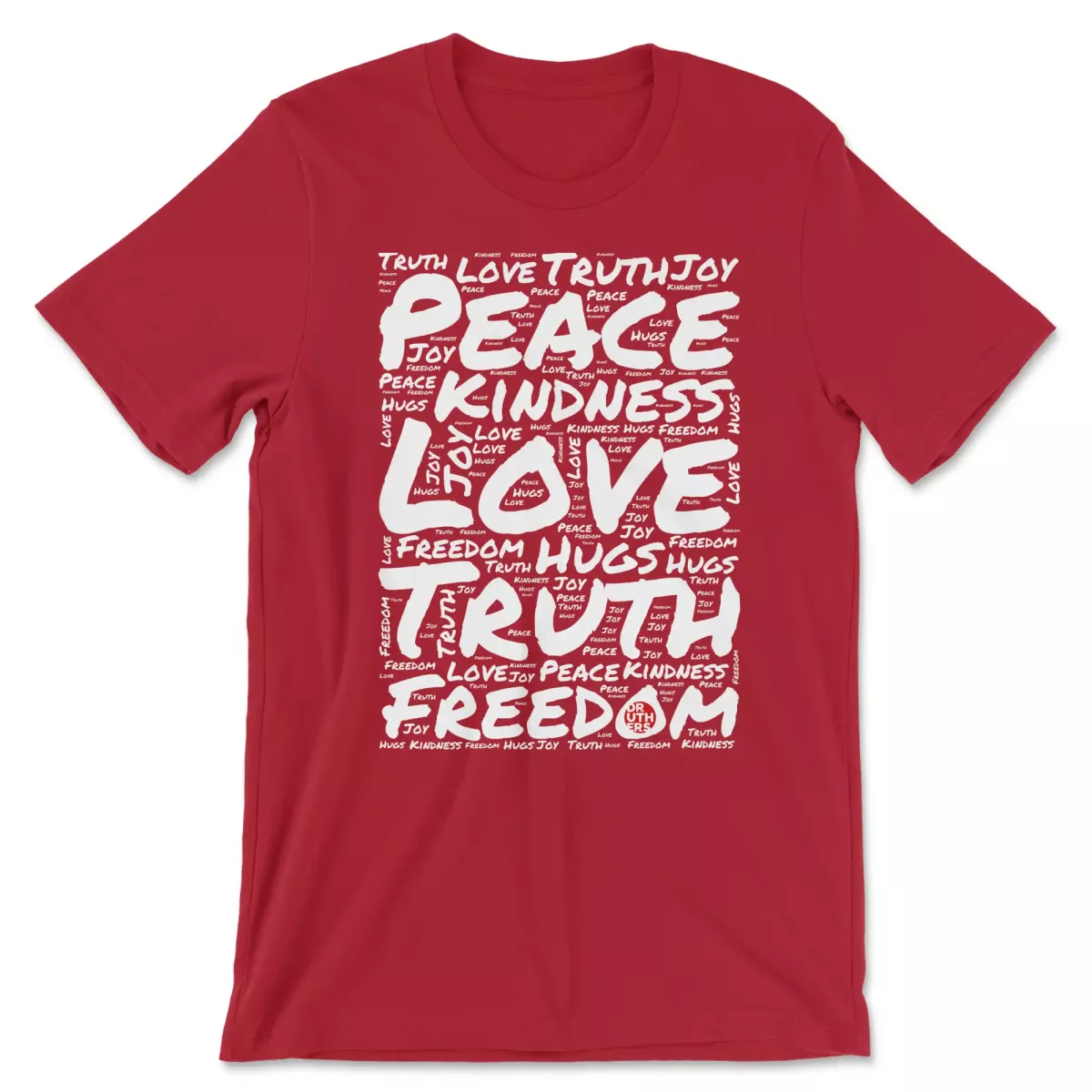 druthers-shirt-peace-love-truth-canvas-red Druthers Shirt Peace Love Truth Canvas Red