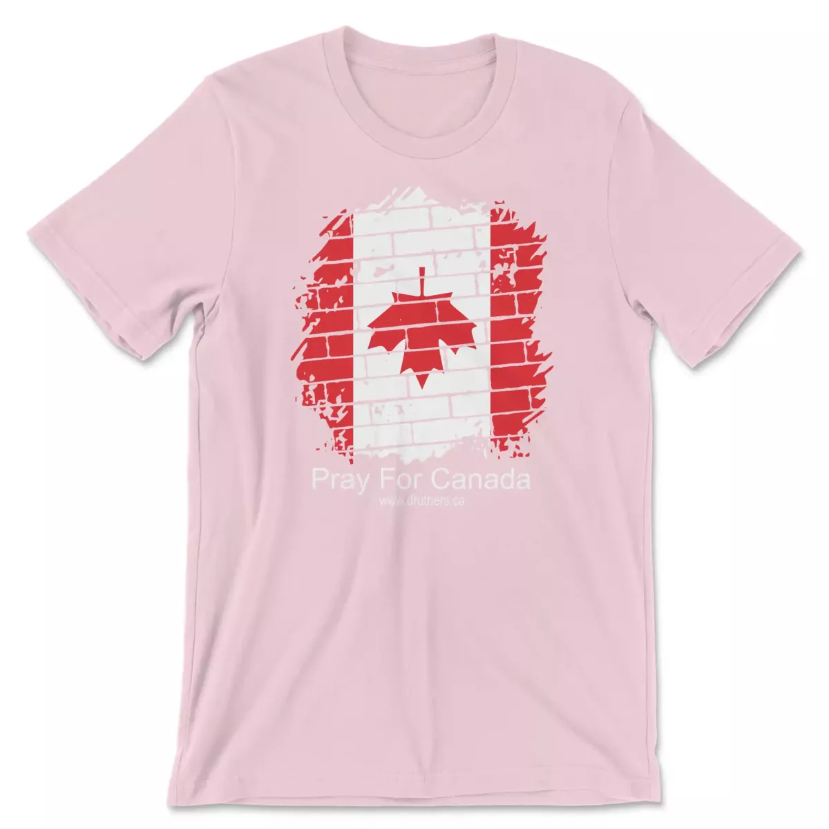 druthers-shirt-pray-for-canada-pink Druthers Shirt Pray For Canada Pink