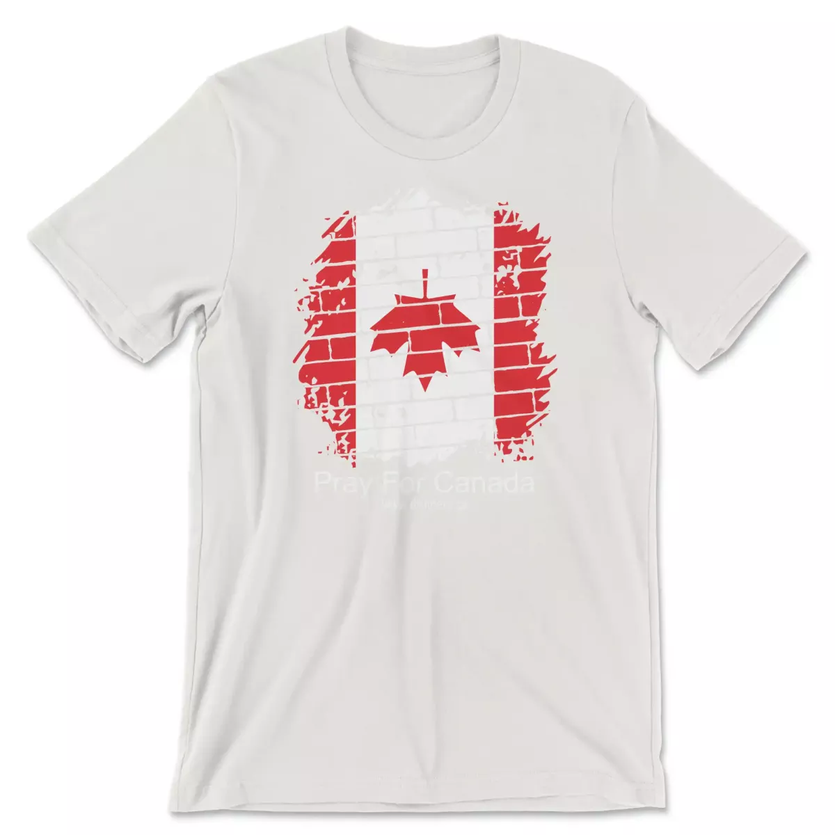 druthers-shirt-pray-for-canada-vintage-white Druthers Shirt Pray For Canada Vintage White