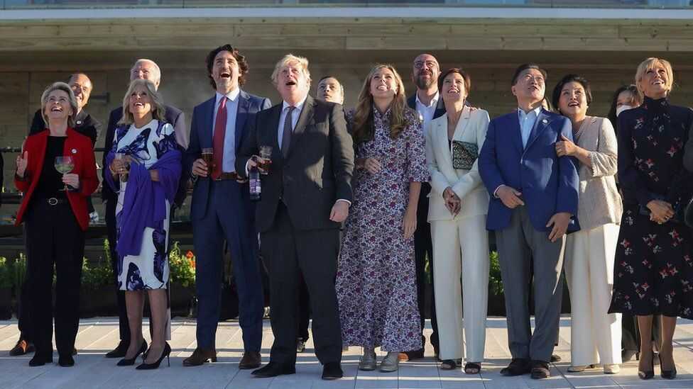 G7 Laughing