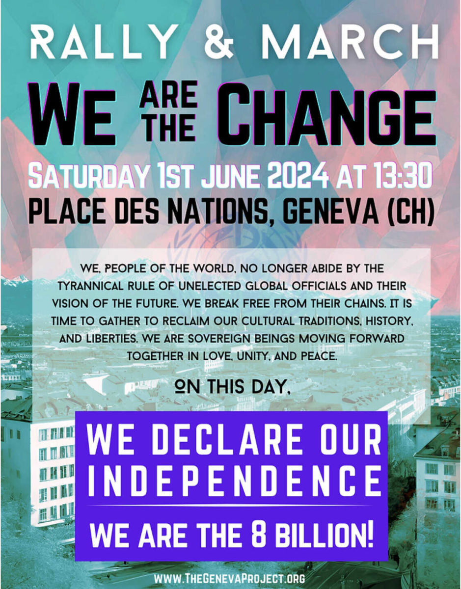 International Freedom Movement To Protest